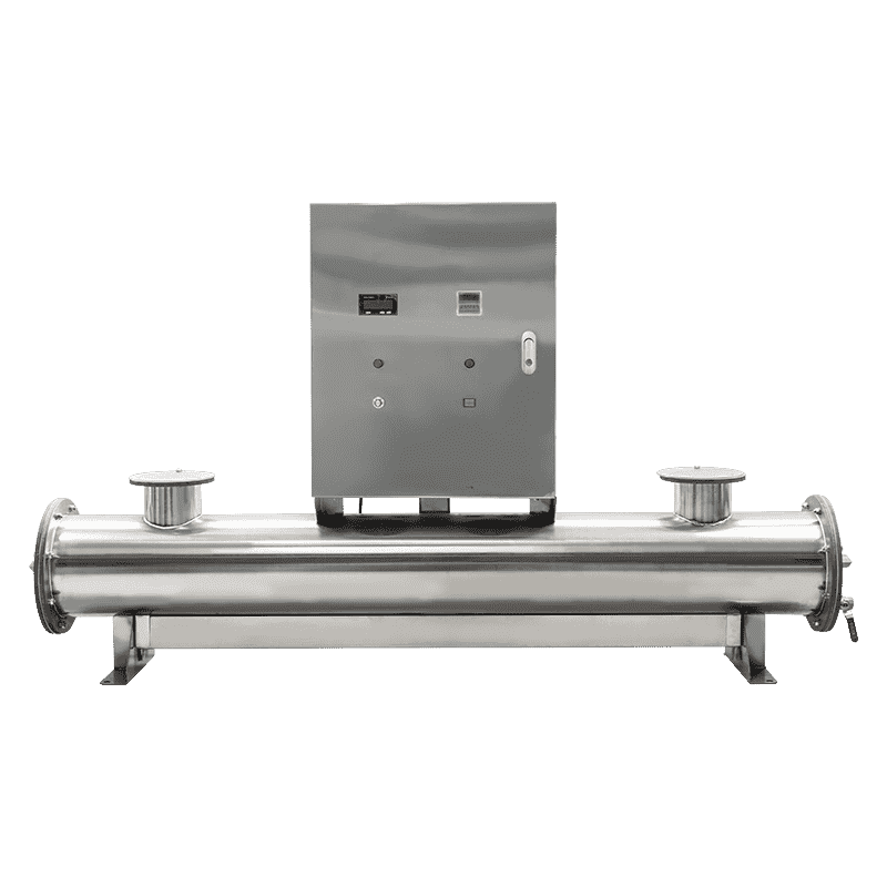 in-line water sterilizer withuvinduction lamp